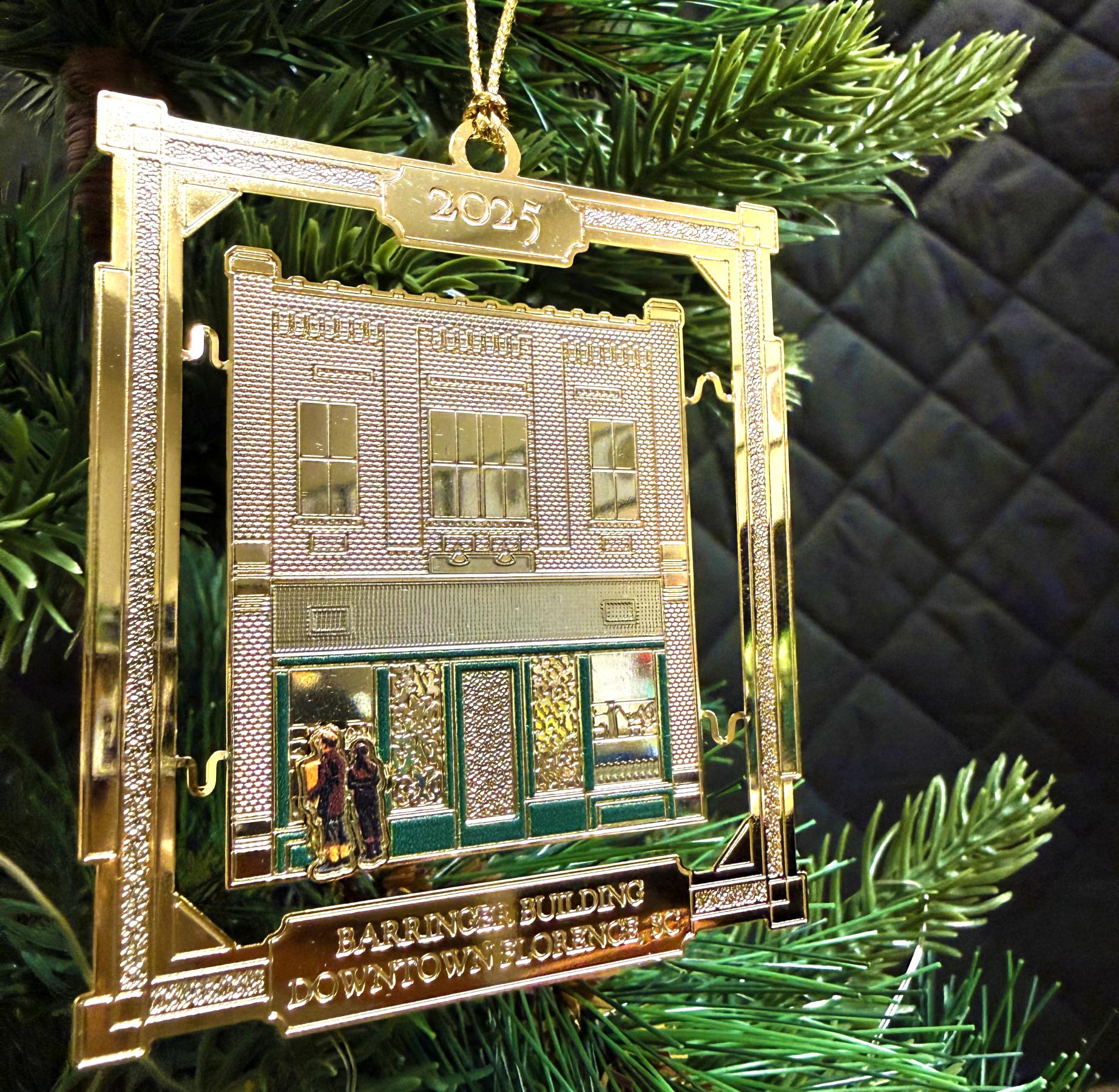 Barringer Building Christmas Ornament